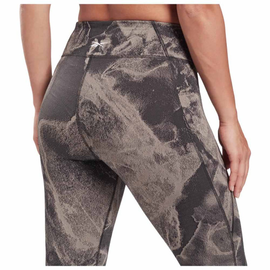 Reebok Γυναικείο κολάν TS Lux Tight- Jacquard